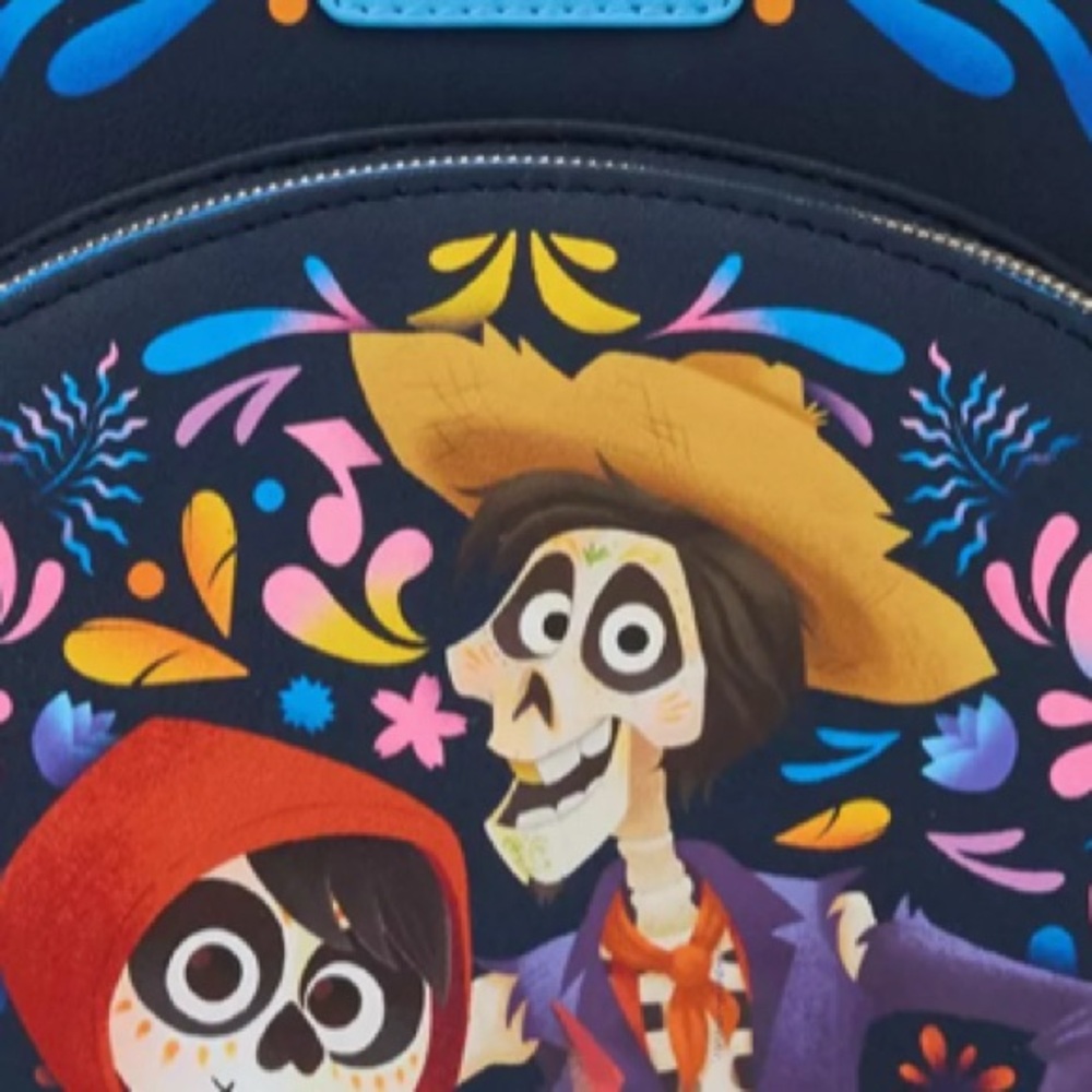 Loungefly Disney Pixar Coco Trio Art Mini
Backpack Miguel/Hector/Dante NWT - Picture 5 of 5